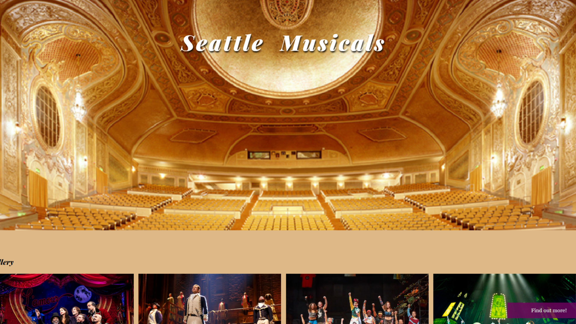 Seattle Musicals Site